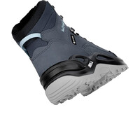Lowa bota trekking mujer RENEGADE GTX MID GRIS vista trasera