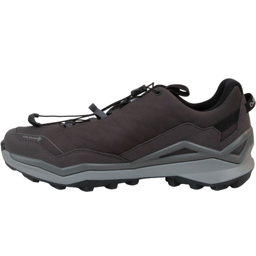 Lowa zapatilla trekking hombre MADDOX PRO GORE-TEX LO SL GRIS puntera