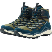 Lowa zapatilla trekking hombre MADDOX PRO GORE-TEX MID AZUL lateral interior