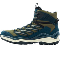 Lowa zapatilla trekking hombre MADDOX PRO GORE-TEX MID AZUL puntera