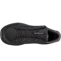 Lowa zapatilla trekking hombre RENEGADE EVO GTX LOW NEGRO vista superior