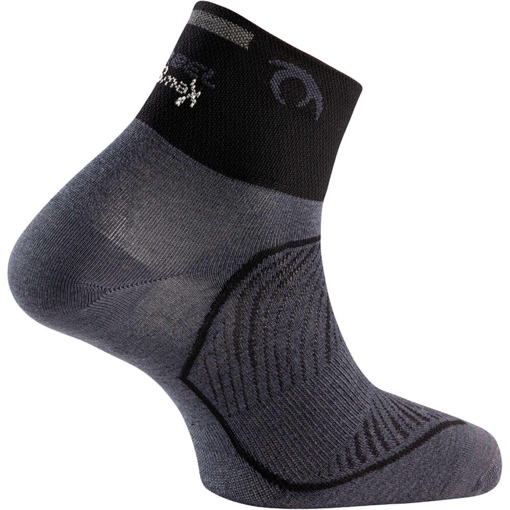 Lurbel calcetines running RACE THREE GRIS 01