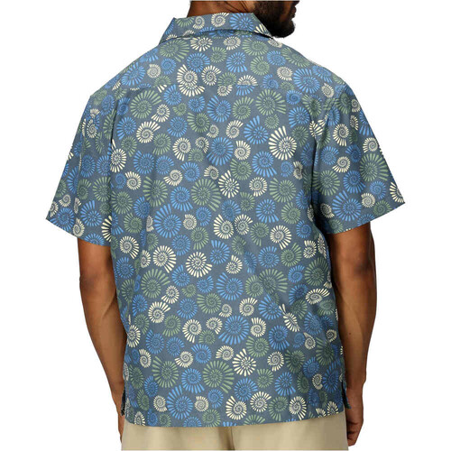 Marmot camisa montaña manga corta hombre AIREXCHANGE SOLARSHIELD CAMP NOVELTY AZUL
