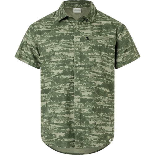 Marmot camisa montaña manga corta hombre SPRING CREEK VERDE