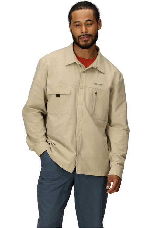 MARMOT AIREXCHANGE SOLARSHIELD gris