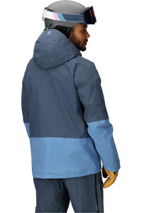 Marmot chaqueta esquí hombre ORION GORE-TEX AZUL vista trasera