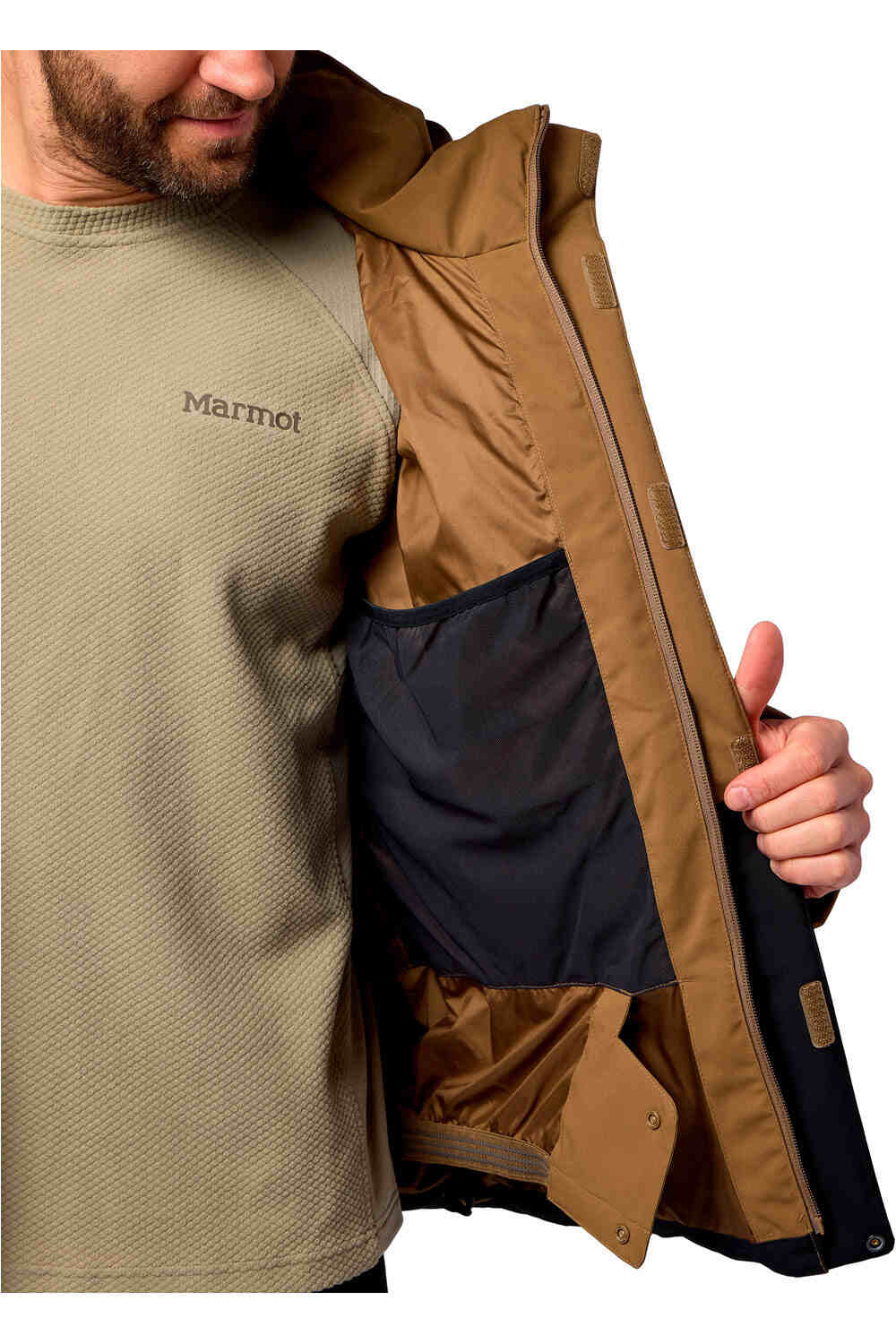Marmot chaqueta esquí hombre Shadow Jacket MARRON 05
