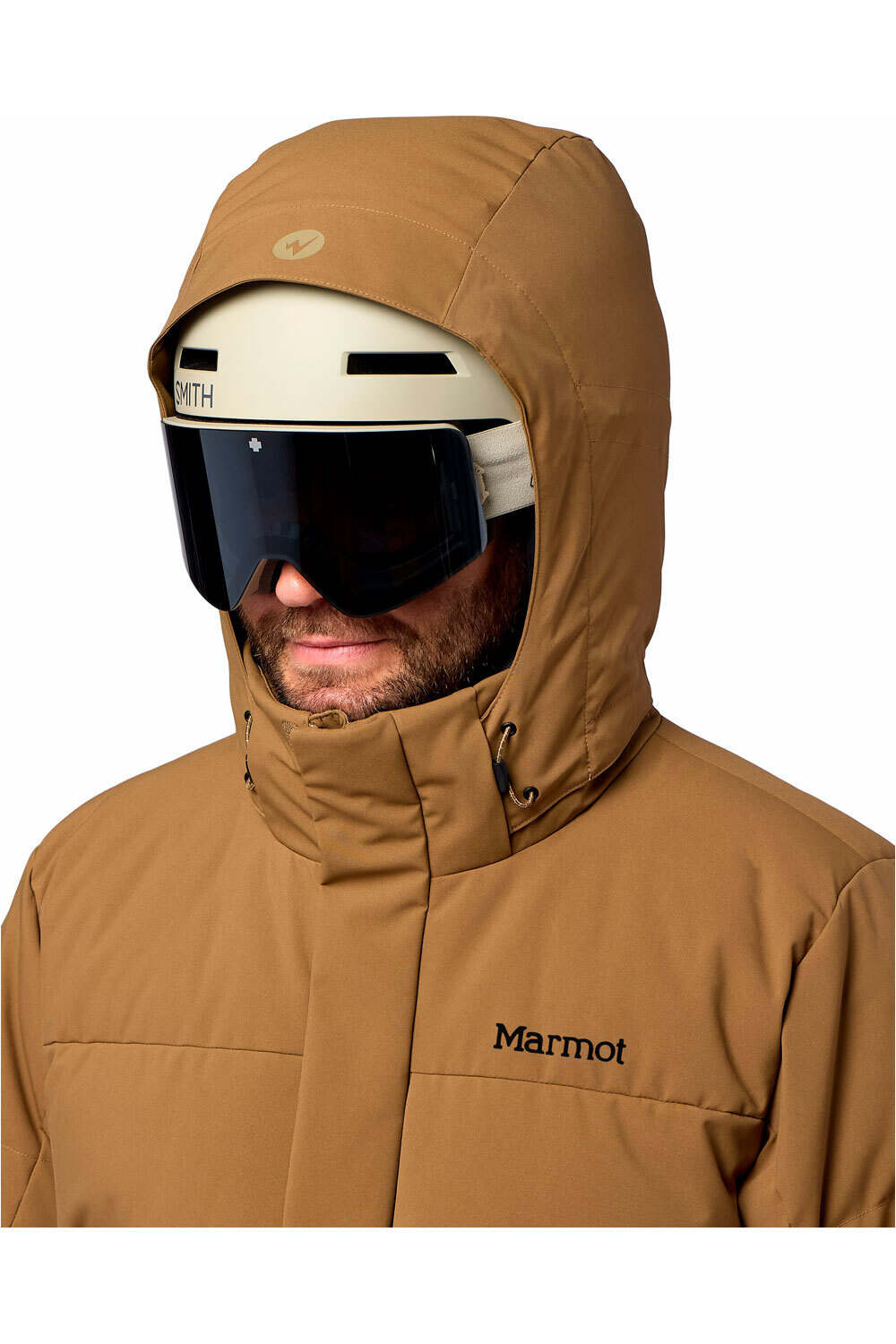 Marmot chaqueta esquí hombre Shadow Jacket MARRON vista detalle