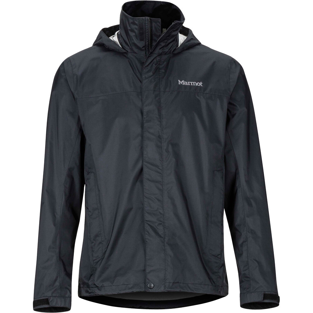 Marmot chaqueta impermeable hombre PRECIP ECO NEGRO vista trasera