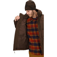Marmot chaqueta impermeable insulada hombre FORDHAM MARRON 04