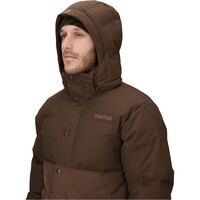Marmot chaqueta impermeable insulada hombre FORDHAM MARRON vista detalle