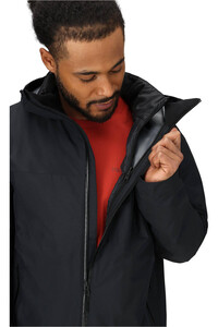 Marmot chaqueta impermeable insulada hombre MINIMALIST PERTEX 3-IN-1 NEGRO 03