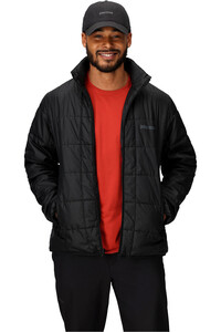 Marmot chaqueta impermeable insulada hombre MINIMALIST PERTEX 3-IN-1 NEGRO vista detalle