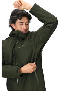 Marmot chaqueta impermeable insulada hombre MINIMALIST PERTEX 3-IN-1 VERDE 04