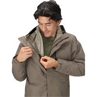 Marmot chaqueta impermeable insulada hombre RAMBLE COMPONENT GRIS 03