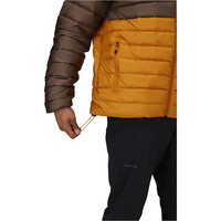 Marmot chaqueta outdoor hombre HIGHLANDER MARRON vista detalle
