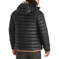 Marmot chaqueta outdoor hombre HIGHLANDER NEGRO vista trasera