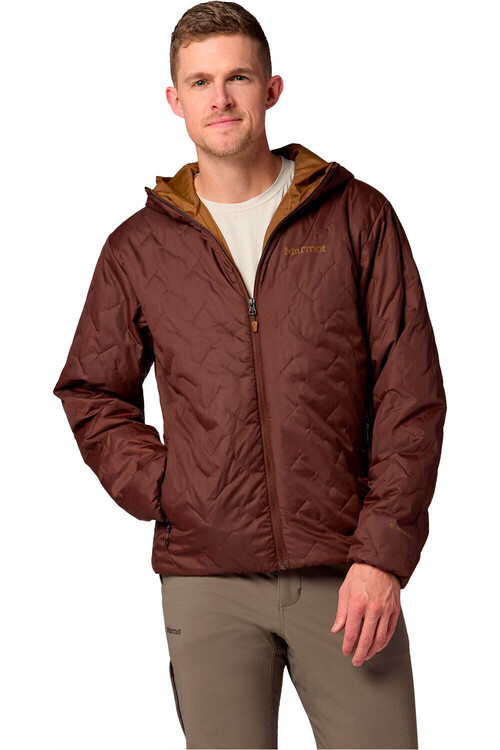 MARMOT MONOQUILT marron