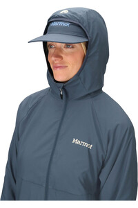 Marmot chaqueta outdoor mujer AEROTHERMAL AZUL vista detalle