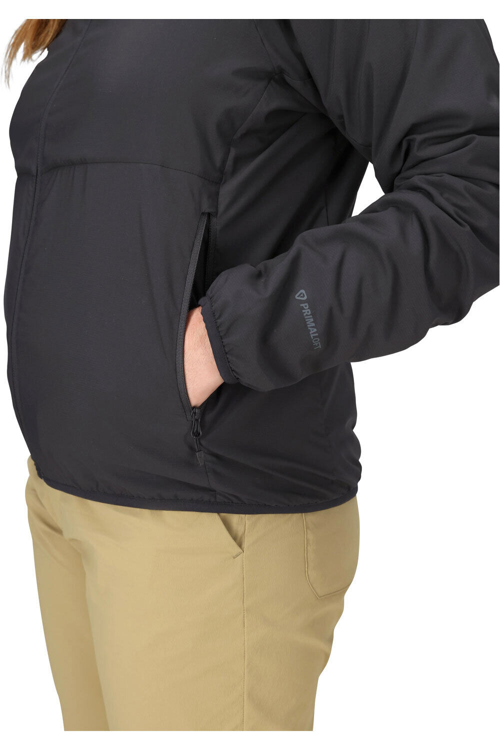Marmot chaqueta outdoor mujer AEROTHERMAL NEGRO vista detalle