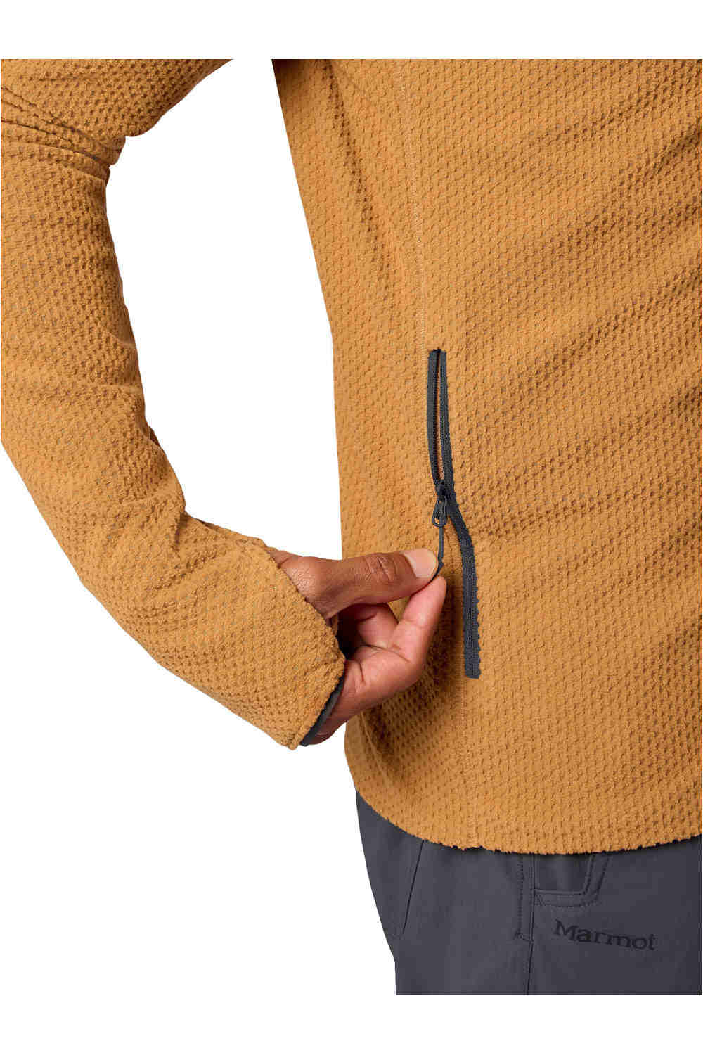 Marmot forro polar hombre AIRFLEECE MARRON 04