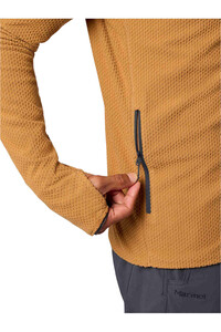 Marmot forro polar hombre AIRFLEECE MARRON 04