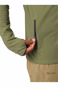 Marmot forro polar hombre AIRFLEECE VERDE 04
