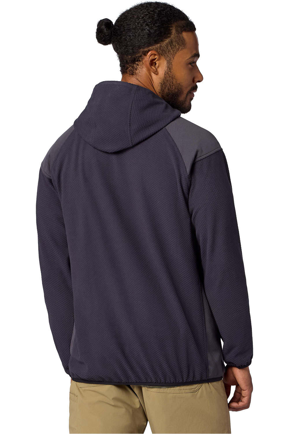 Marmot forro polar hombre ROCKBOUND NEGRO vista trasera