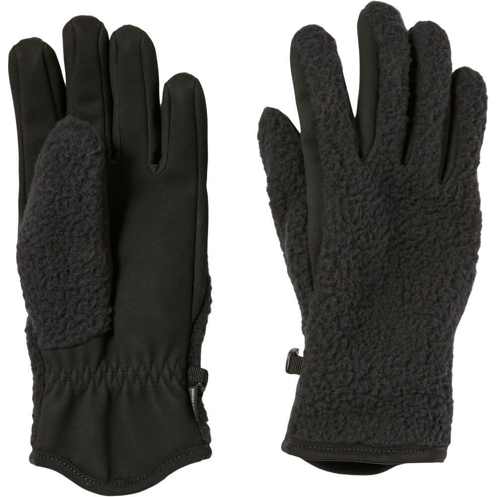 Marmot guantes montaña FUZZY WUZZY NEGRO vista frontal