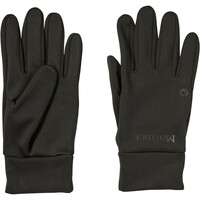 Marmot guantes térmicos CONNECT LINER NEGRO vista frontal