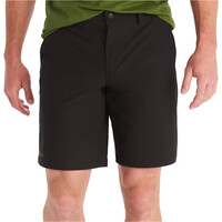 Marmot pantalón corto montaña hombre SCREE NEGRO vista frontal