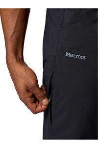 Marmot pantalón montaña hombre DIVERTER NEGRO vista detalle