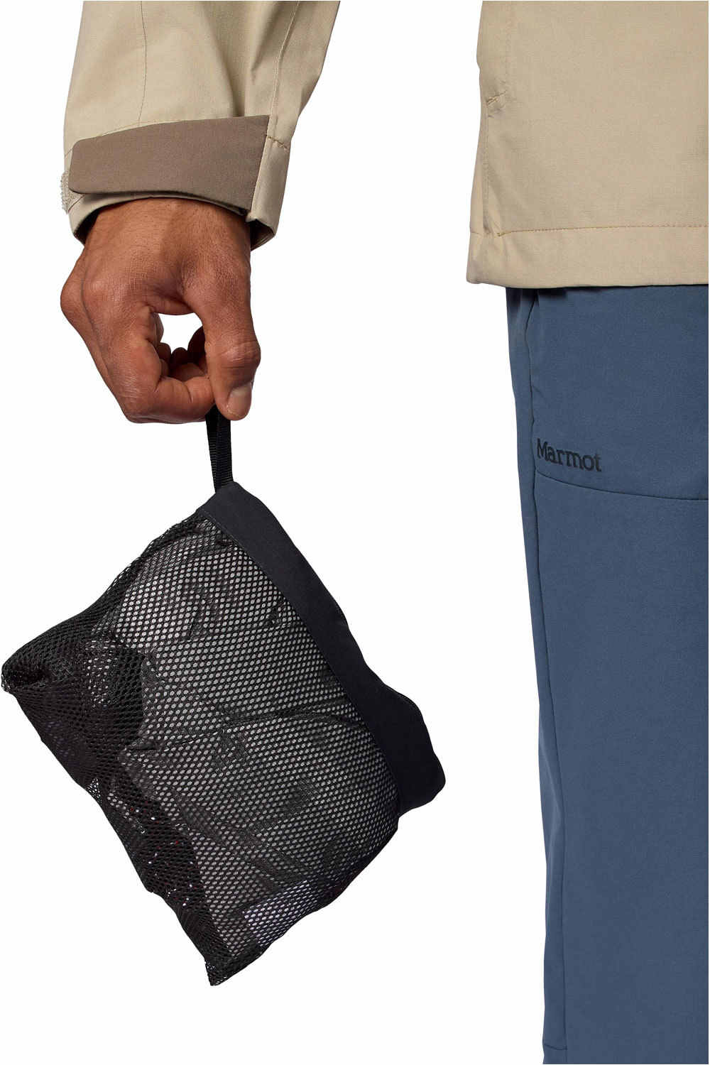 Marmot pantalón montaña hombre PRECIP EVO NEGRO 06
