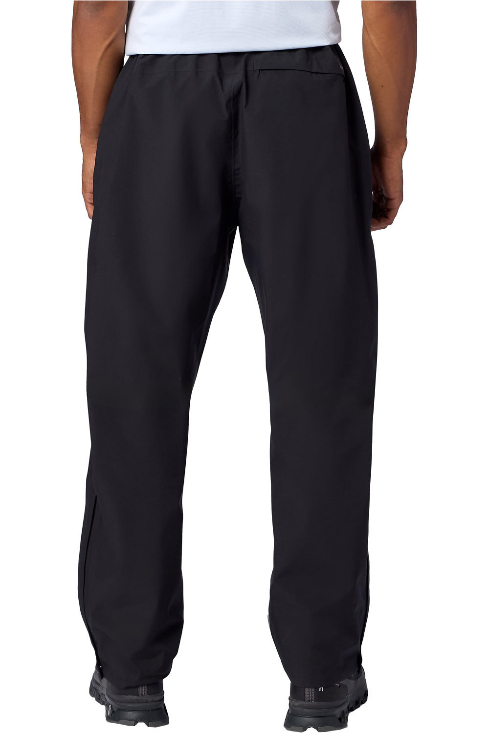 Marmot pantalón montaña hombre PRECIP EVO NEGRO vista trasera