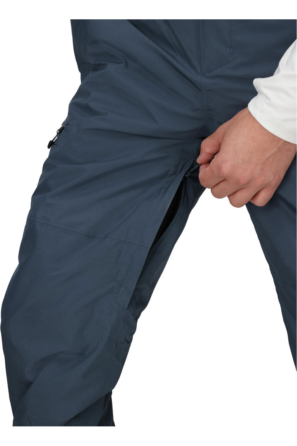 Marmot pantalones esquí hombre LIGHTRAY GORE-TEX AZUL vista detalle