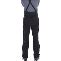 Marmot pantalones esquí hombre SOLITUDE NEGRO vista trasera