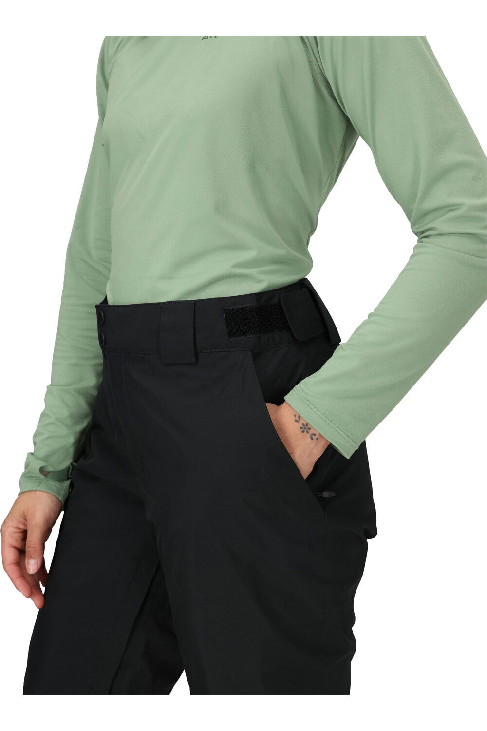 Marmot pantalones esquí mujer LIGHTRAY GORE-TEX NEGRO 03