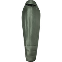 Marmot saco de dormir HIBERNEST 30 SHORT VERDE vista frontal