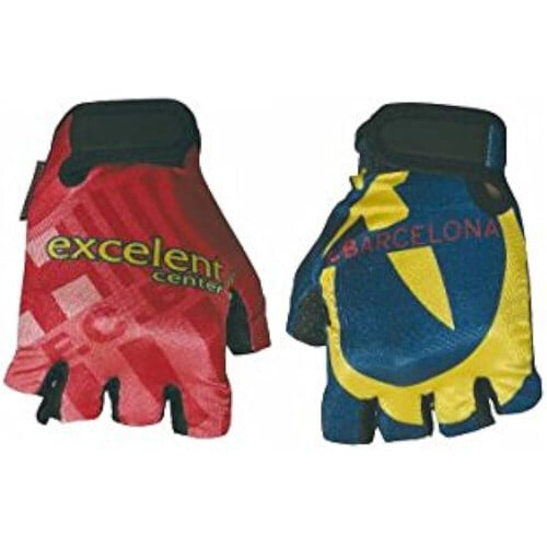 Massi guantes cortos ciclismo BARÇA AZUL