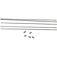 PACK 5 RADIO+TUERCA ROUBAIX DISC 283MM