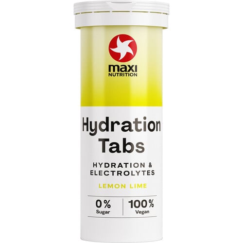 MAXI NUTRITION HYDRATION TABS LEMON LIME 10 TABLETAS