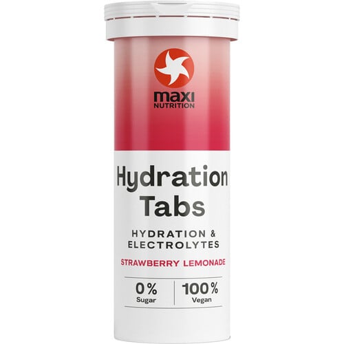 MAXI NUTRITION HYDRATION TABS STRAWBERRY 10 TABLETAS