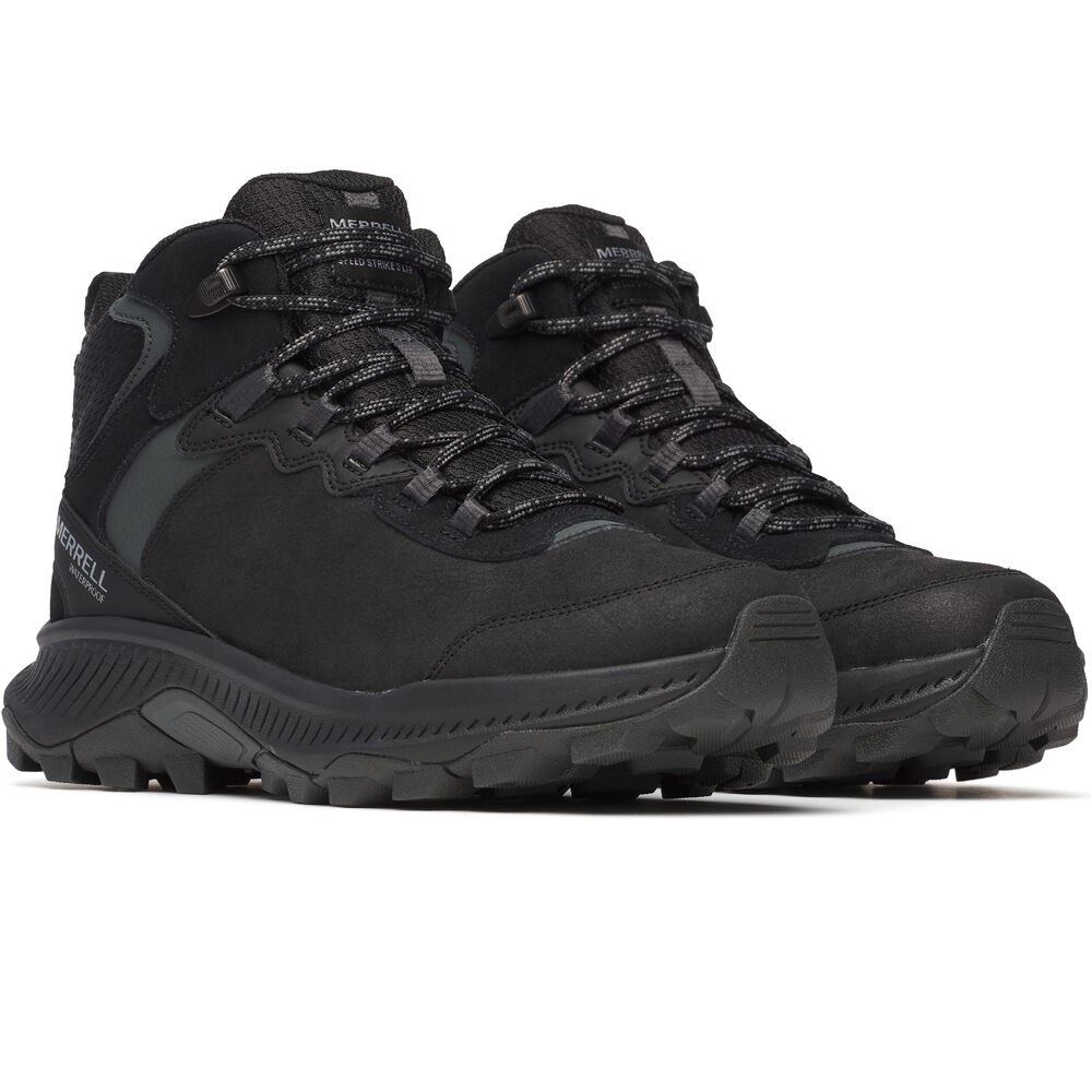 Merrell bota trekking mujer SPEED STRIKE 2 LTR MID WATERPROOF NEGRO lateral interior