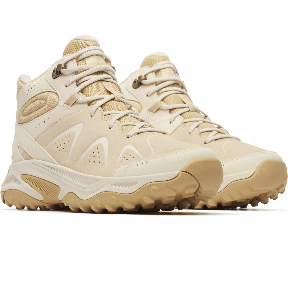 Merrell bota trekking mujer YOKOTA 3 MID GORE-TEX GRIS lateral interior