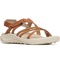 Merrell sandalias trekking mujer HARBOR BACKSTRAP MARRON lateral interior