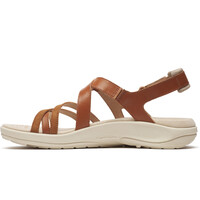 Merrell sandalias trekking mujer HARBOR BACKSTRAP MARRON puntera