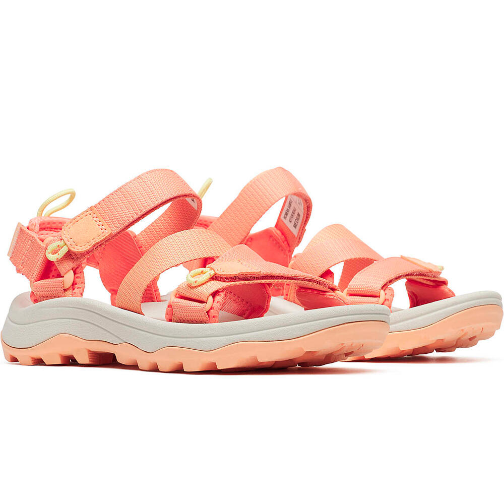 Merrell sandalias trekking mujer SPEED FUSION SPORT RMX ROJO lateral interior