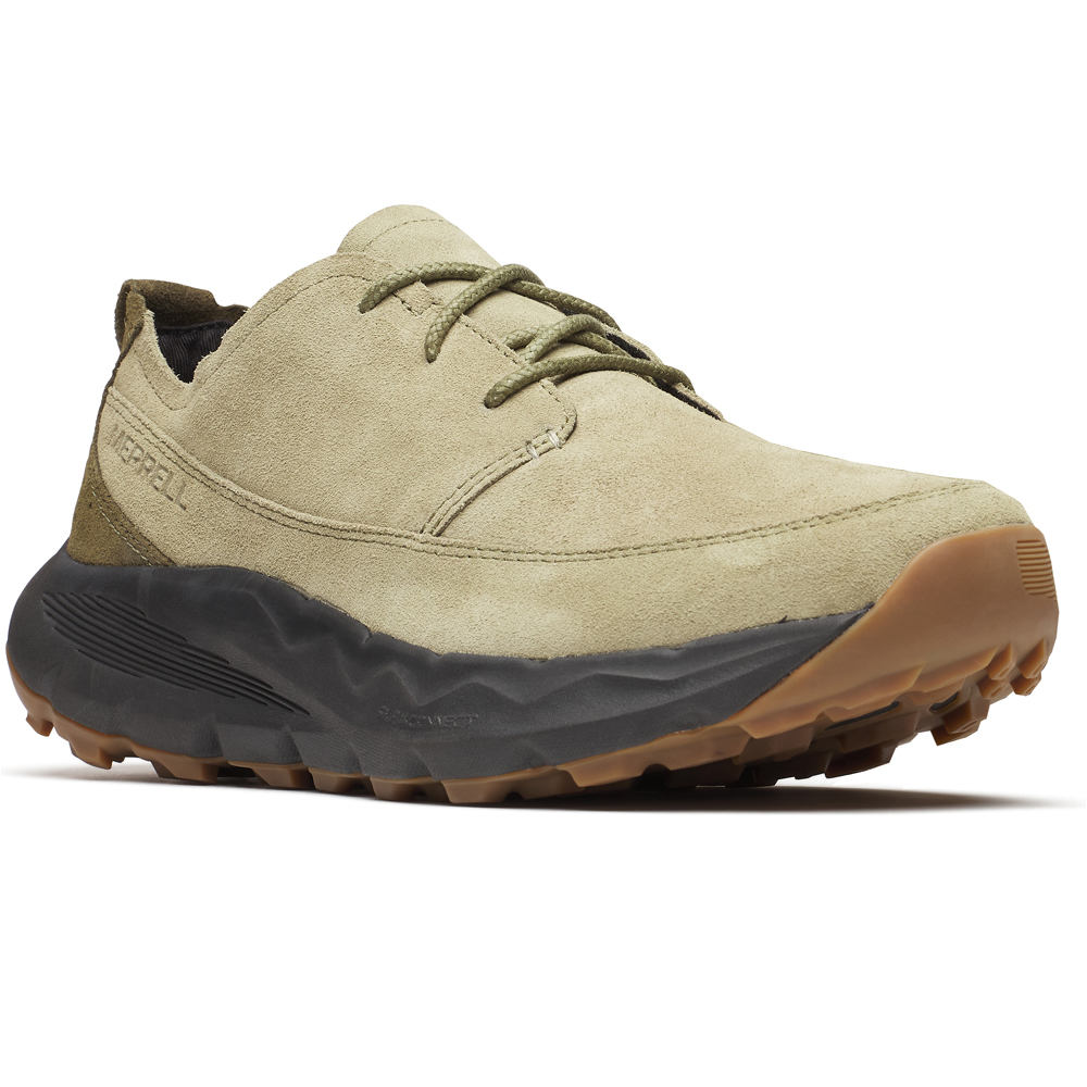 Merrell zapatilla moda hombre NOVA 4 TRAVELLER VERDE lateral interior