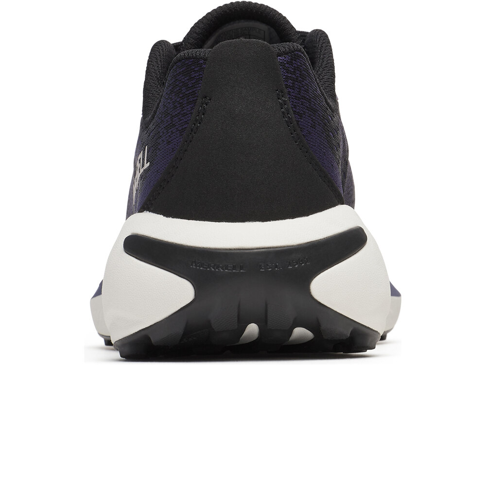 Merrell zapatilla running mujer MORPHLITE NEGRO vista trasera