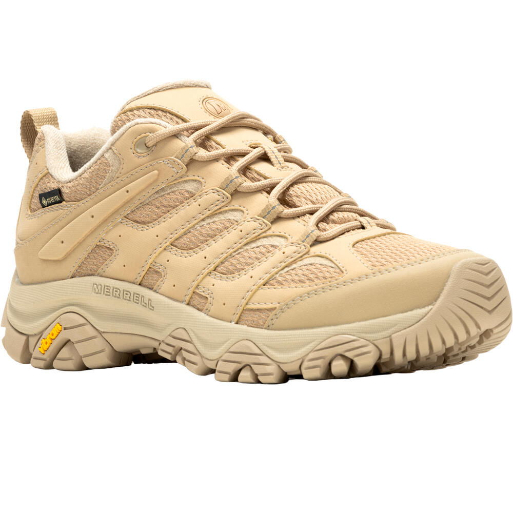 Merrell zapatilla trekking hombre MOAB 3 SYN GORE-TEX MARRON lateral interior